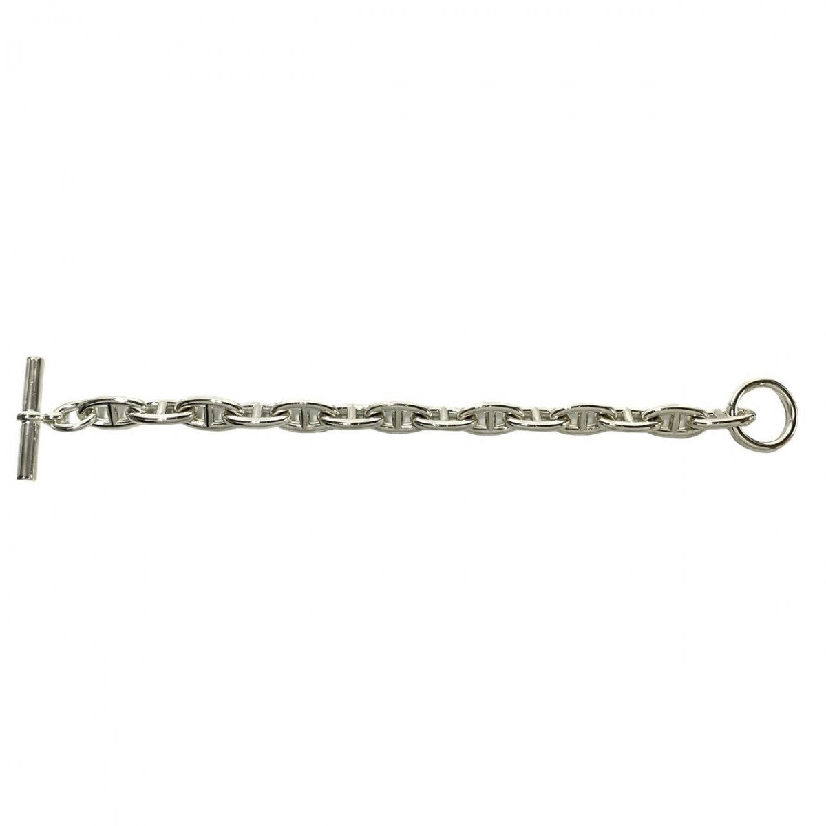 HERMES bracelet Silver925 Silver Chene Dunkle GM 14 frames