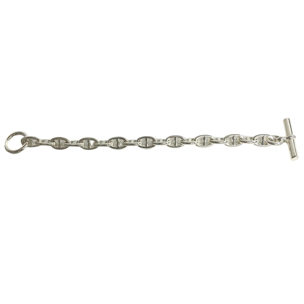 HERMES bracelet Silver925 Silver Chene Dunkle MM 17 frames