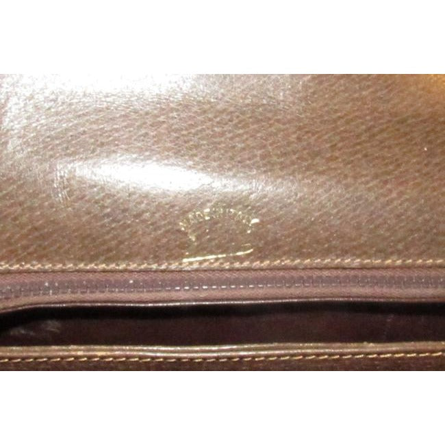 Gucci Vintage Purses Brown Soft Gg Supreme Clutch