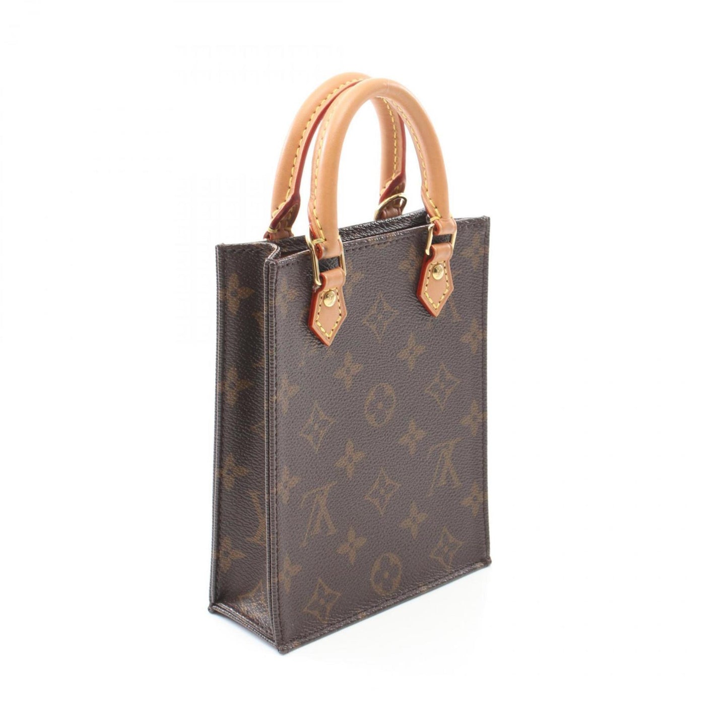 Louis Vuitton  Coated Canvas Leather Handbag