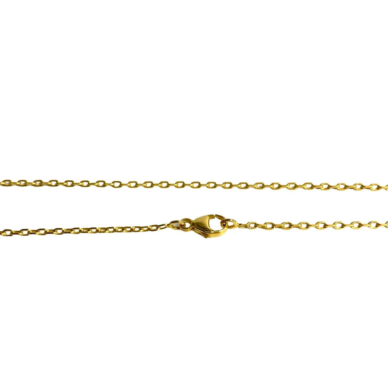 HERMES Necklace Gold Plated gold Pop ash H