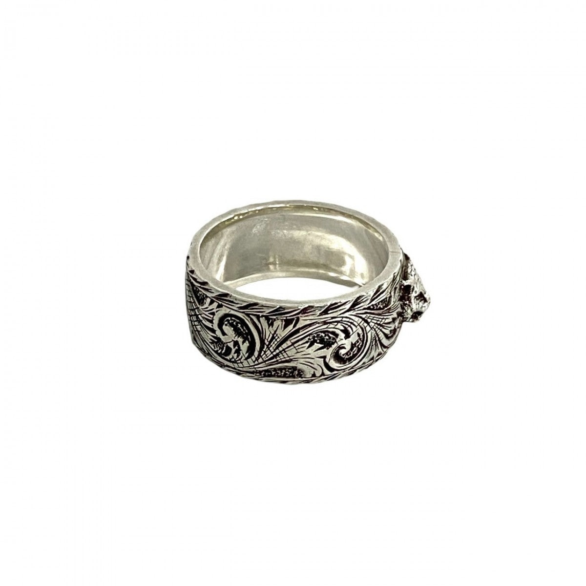 GUCCI Ring Silver925 Silver Taiga head 23