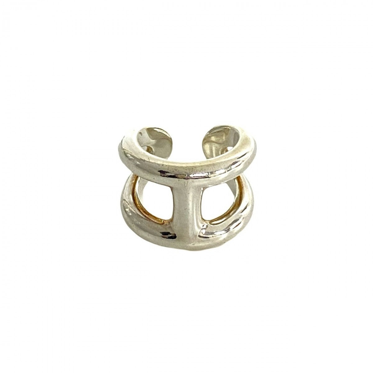 HERMES Ring Silver925 Silver Osmoz GM 50