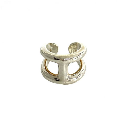 HERMES Ring Silver925 Silver Osmoz GM 50