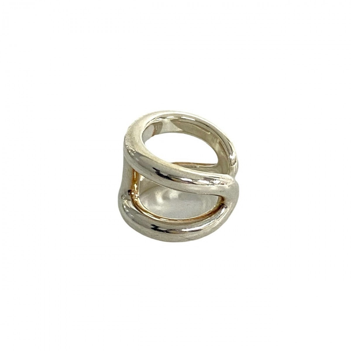 HERMES Ring Silver925 Silver Osmoz GM 50