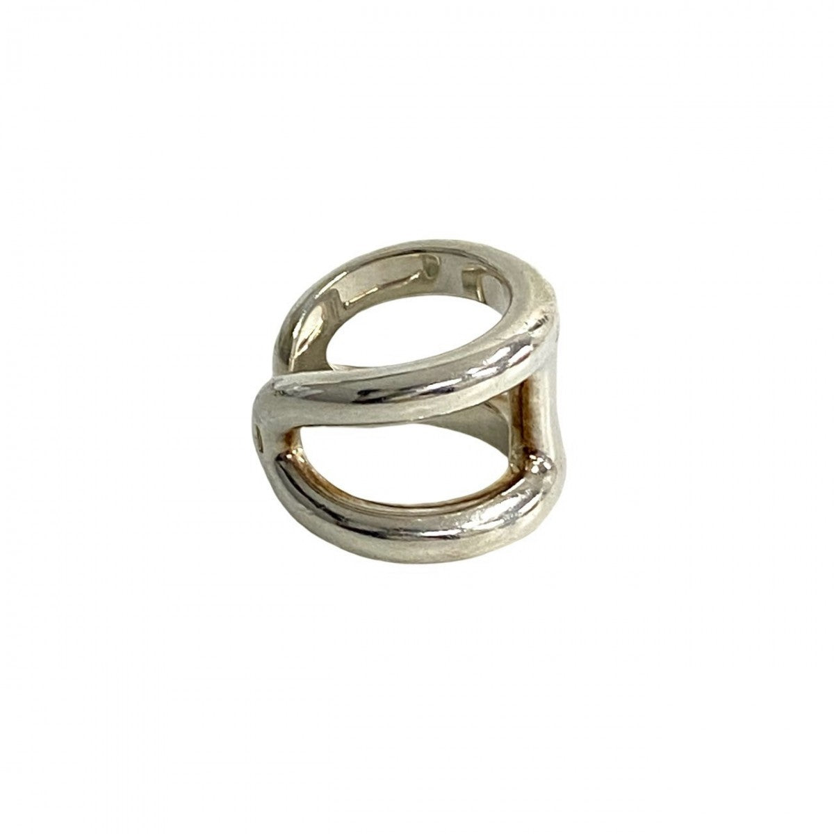 HERMES Ring Silver925 Silver Osmoz GM 50