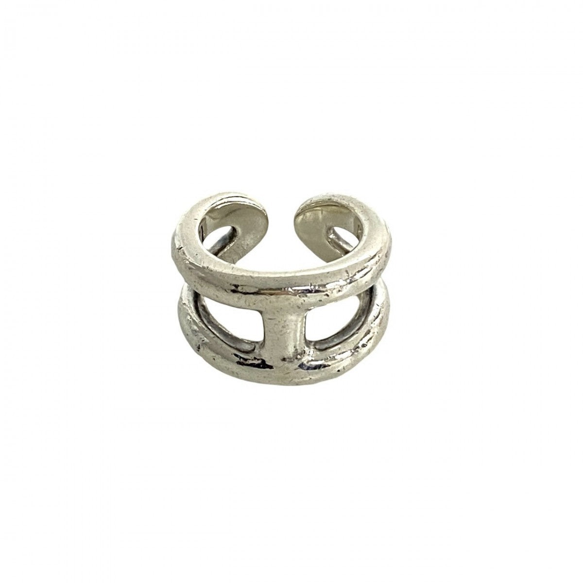 HERMES Ring Silver925 Silver Osmoz PM 53