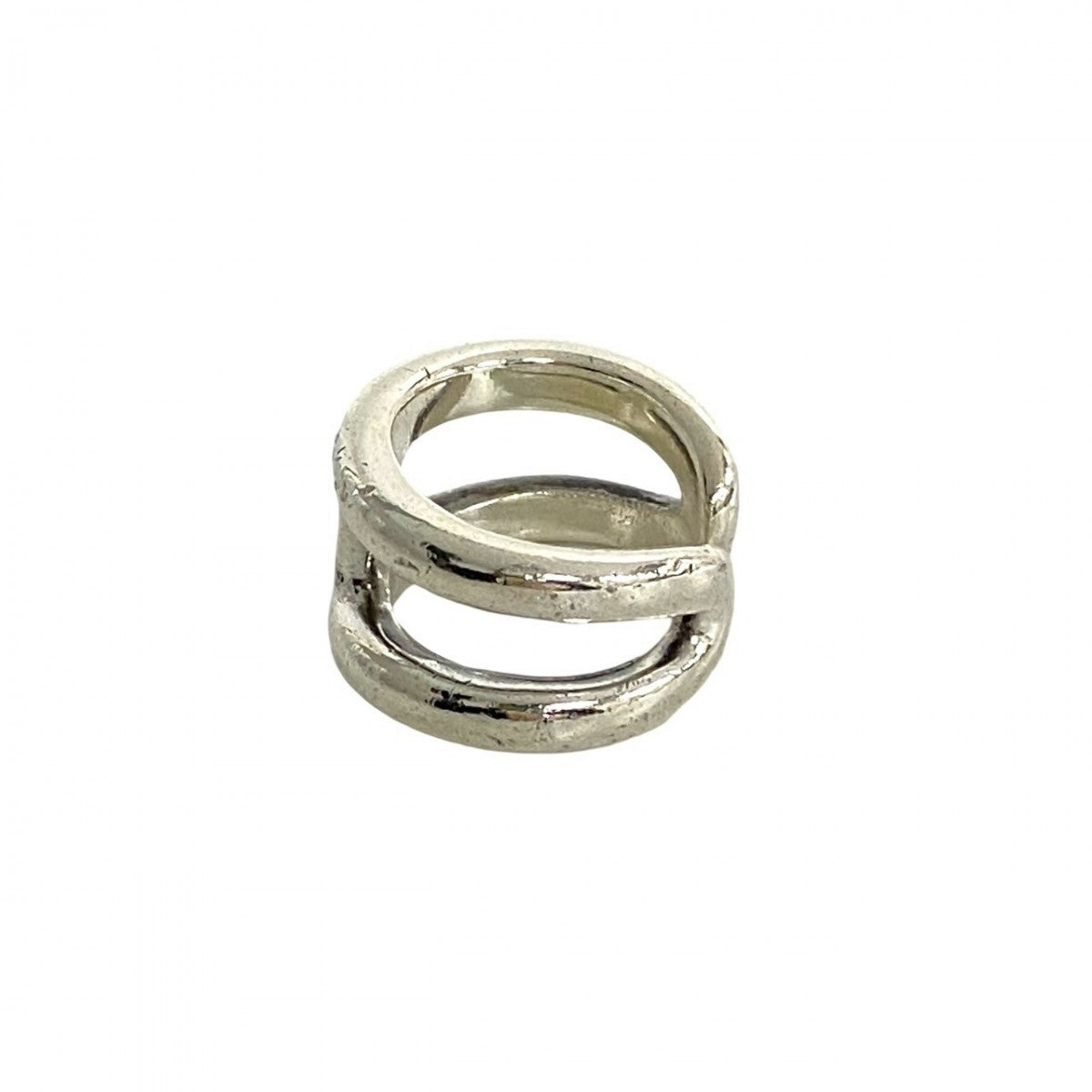 HERMES Ring Silver925 Silver Osmoz PM 53