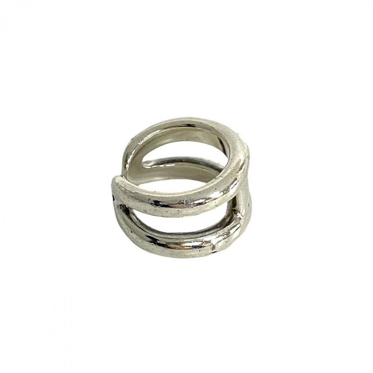 HERMES Ring Silver925 Silver Osmoz PM 53