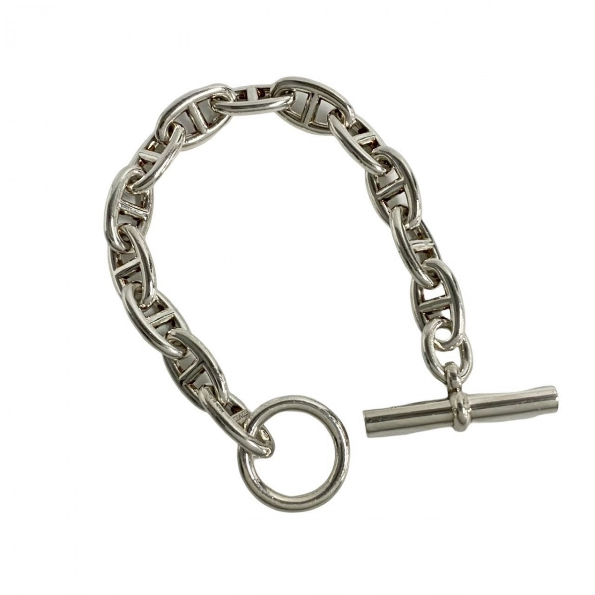 HERMES bracelet Silver925 Silver Chene Dunkle GM 13 frames