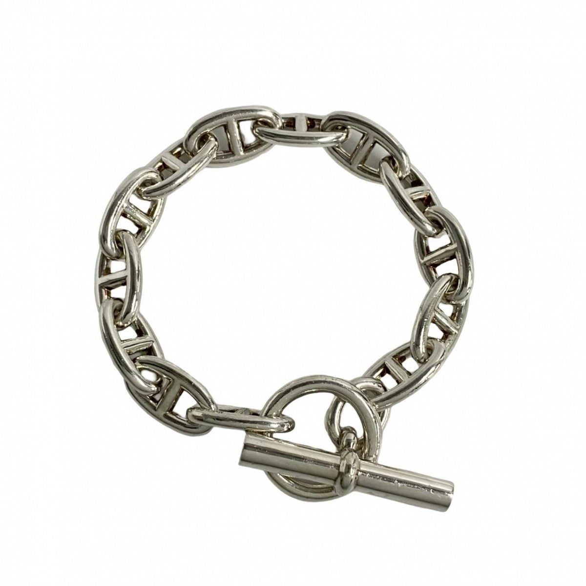 HERMES bracelet Silver925 Silver Chene Dunkle GM 13 frames
