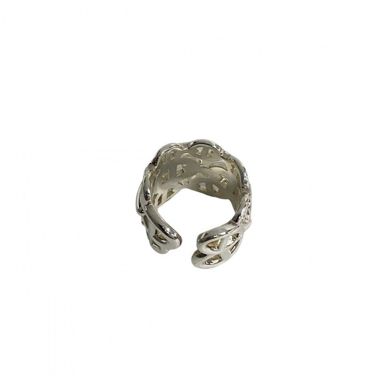 HERMES Ring H109506B Silver925 Silver Anchane Ring GM 53