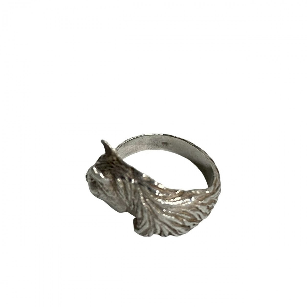 HERMES Ring Silver925 Silver Cheval Horse Ring
