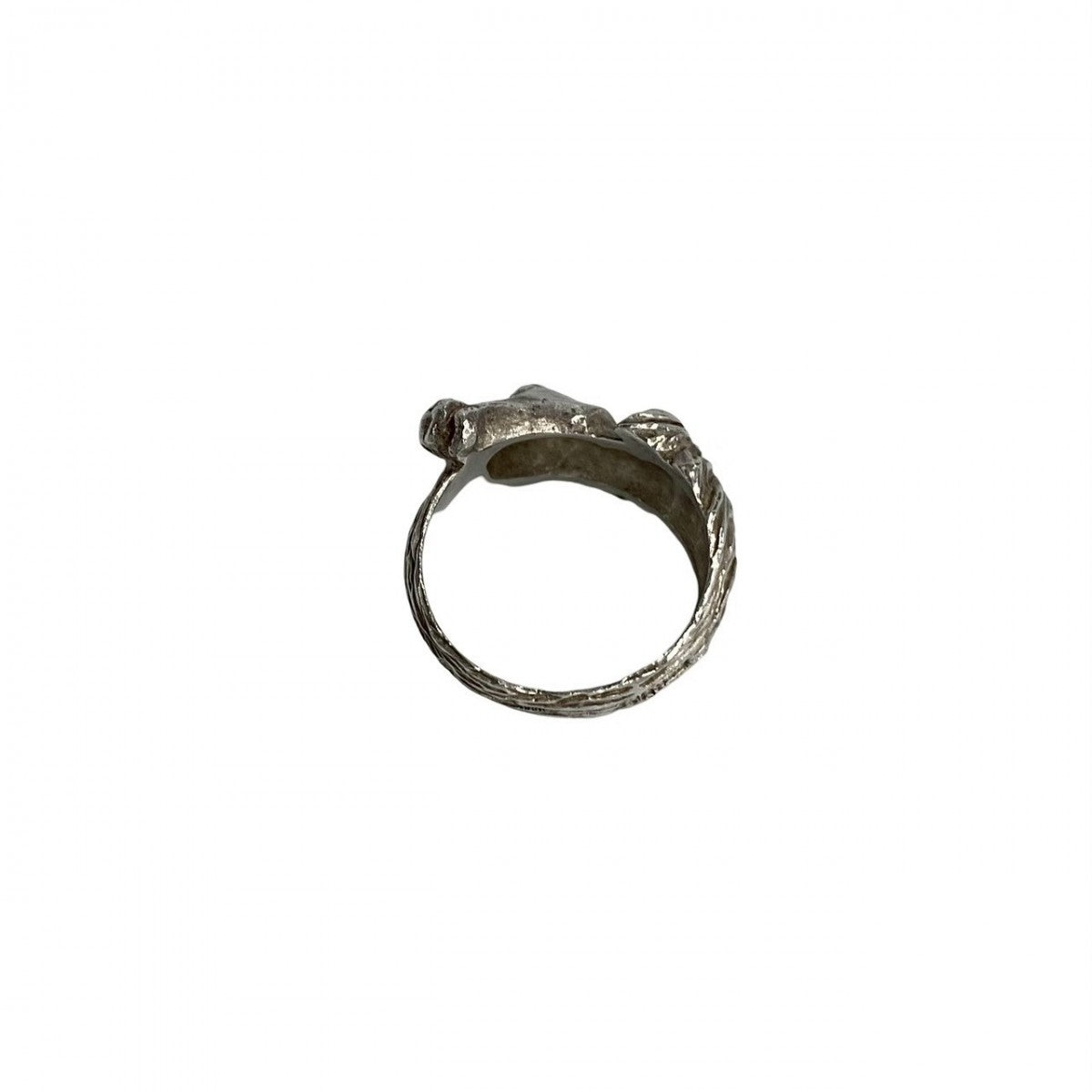 HERMES Ring Silver925 Silver Cheval Horse Ring