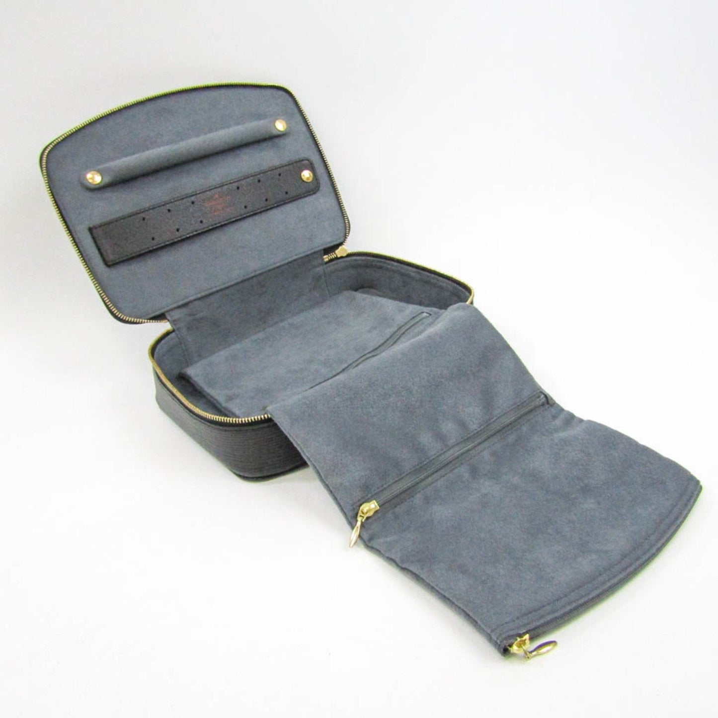 Louis Vuitton Black Leather Monte Carlo clutch bag