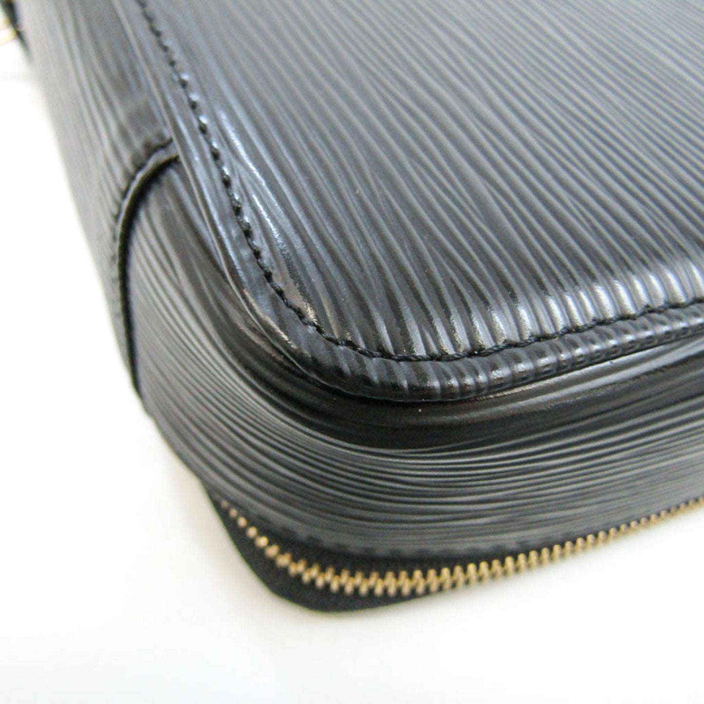Louis Vuitton Black Leather Monte Carlo clutch bag