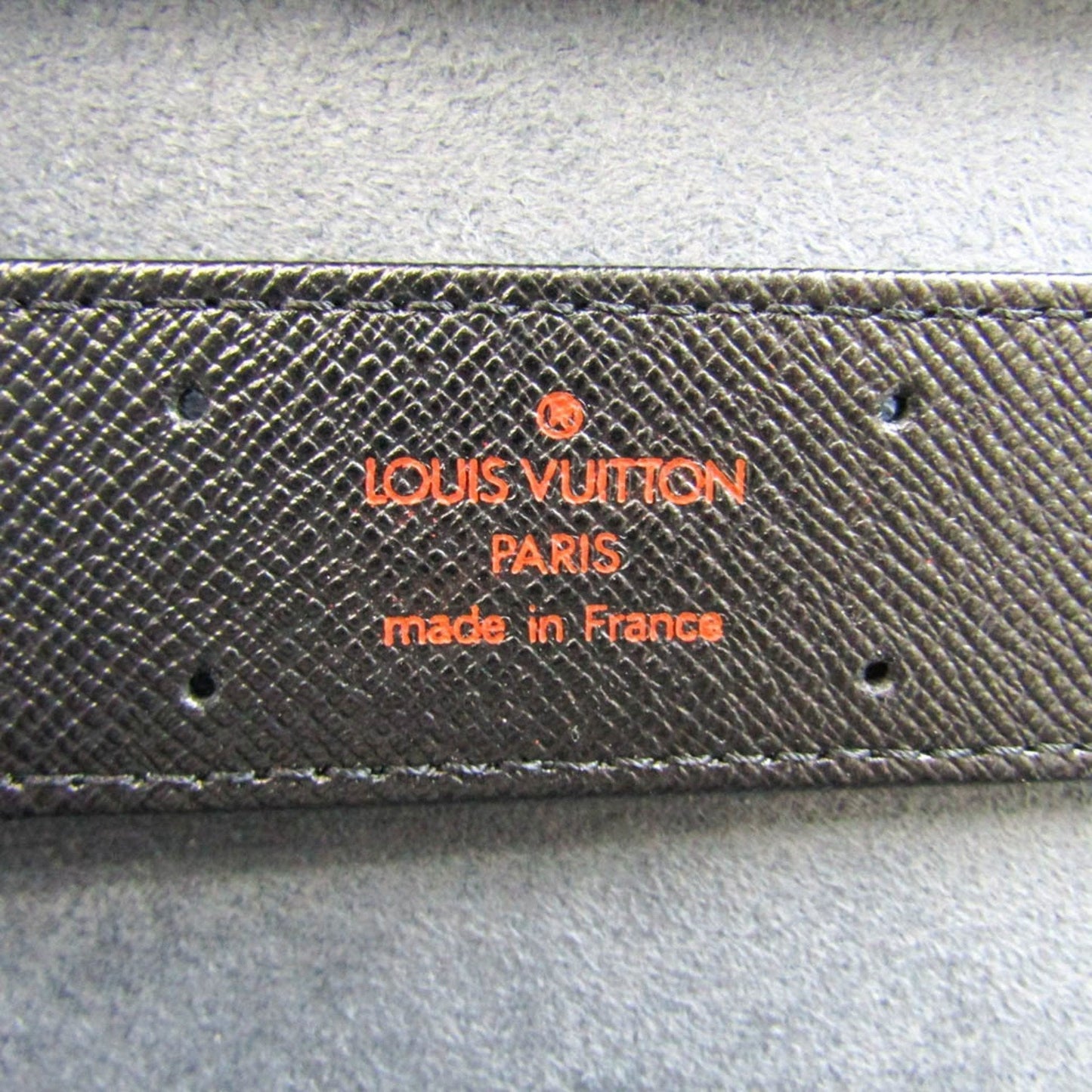 Louis Vuitton Black Leather Monte Carlo clutch bag