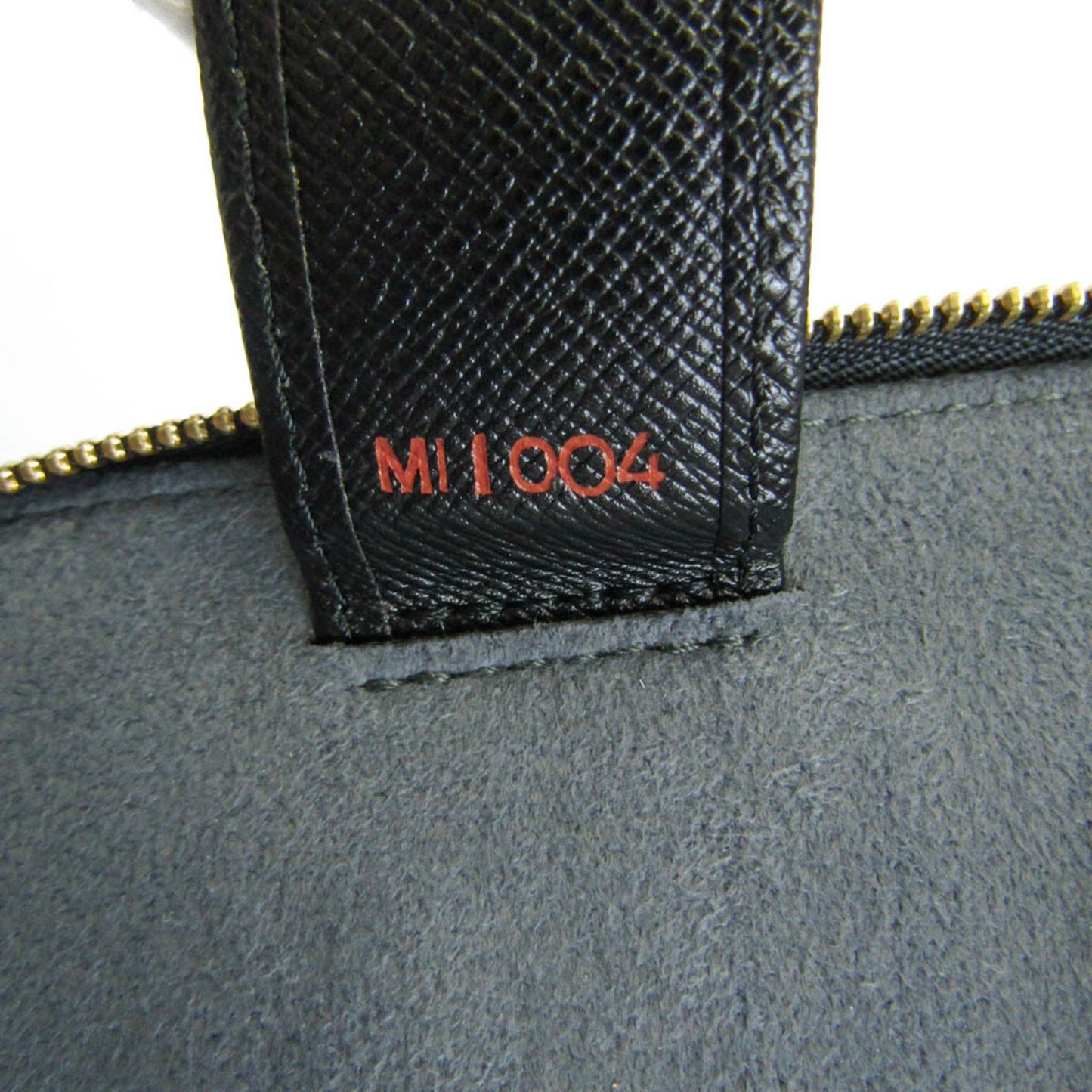 Louis Vuitton Black Leather Monte Carlo clutch bag
