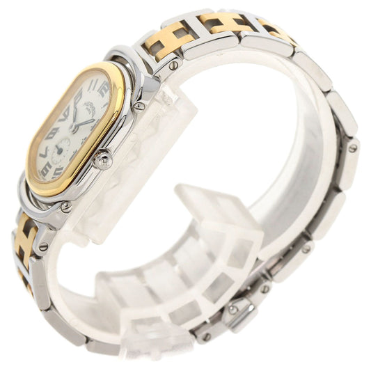 HERMES Watches Quartz RA2.220 Stainless Steel gold Rally Ivory dial