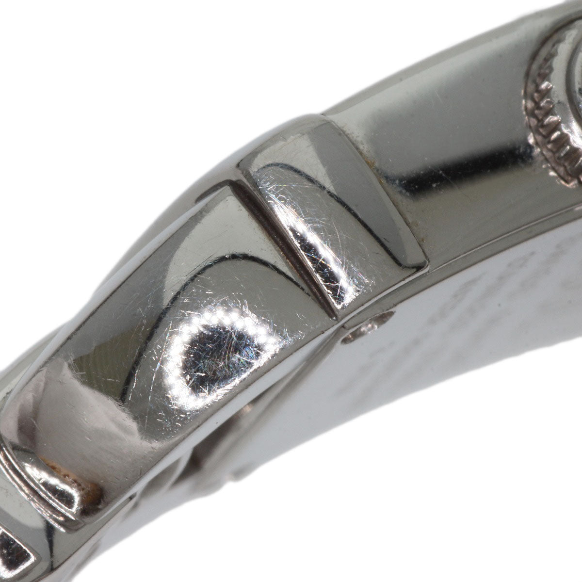 GUCCI Watches Quartz 6800L Stainless Steel Silver Bamboo black dial