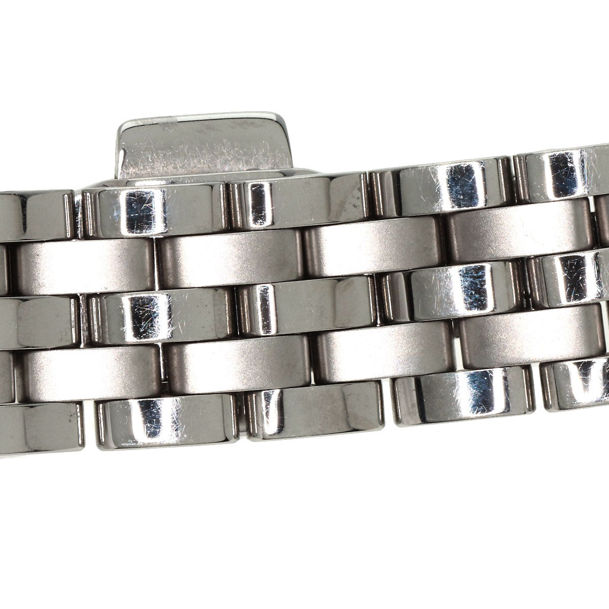 GUCCI Watches Quartz 5500L Stainless Steel Silver 11P Diamond black dial