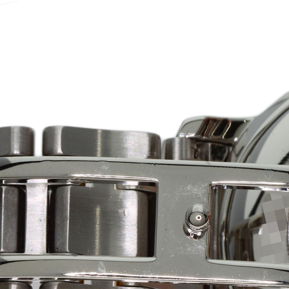 HERMES Watches Quartz CP1.322 Stainless Steel, SSxPGP, Diamond Silver Clipper Classic Nacle Diamond White shell dial Women Used