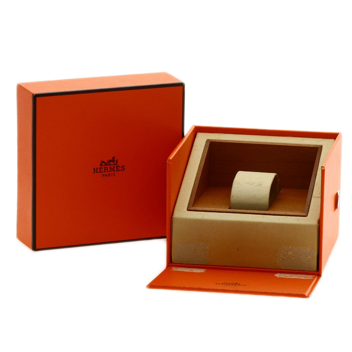 HERMES Watches Quartz CP1.322 Stainless Steel, SSxPGP, Diamond Silver Clipper Classic Nacle Diamond White shell dial Women Used