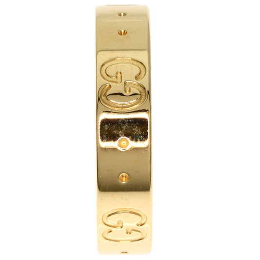 GUCCI Ring 18K Yellow Gold gold Icon # 9 Women Used
