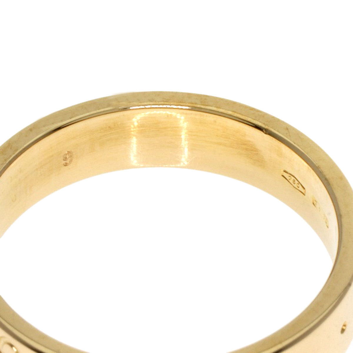 GUCCI Ring 18K Yellow Gold gold Icon # 9 Women Used