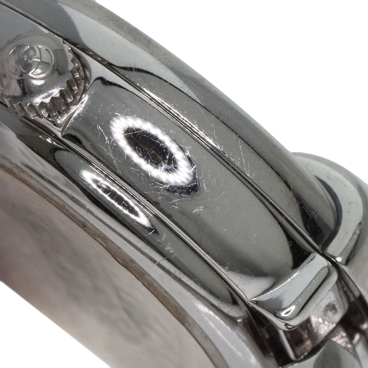 GUCCI Watches Quartz 1400L Stainless Steel Silver Round face black dial