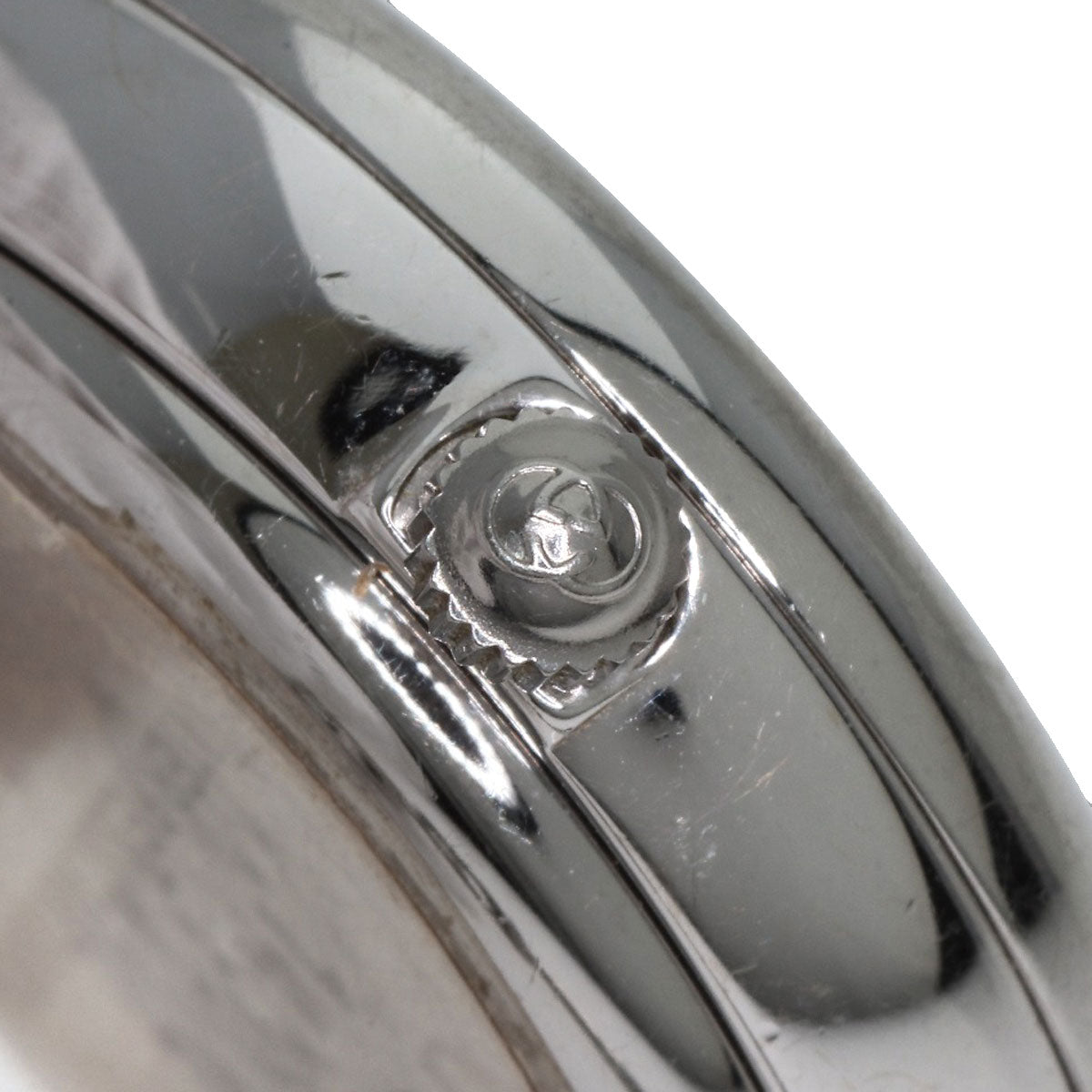 GUCCI Watches Quartz 1400L Stainless Steel Silver Round face black dial