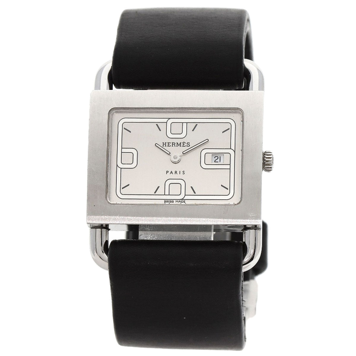 HERMES Watches Quartz BA1.510 Stainless Steel Silver Valenia Silver dial