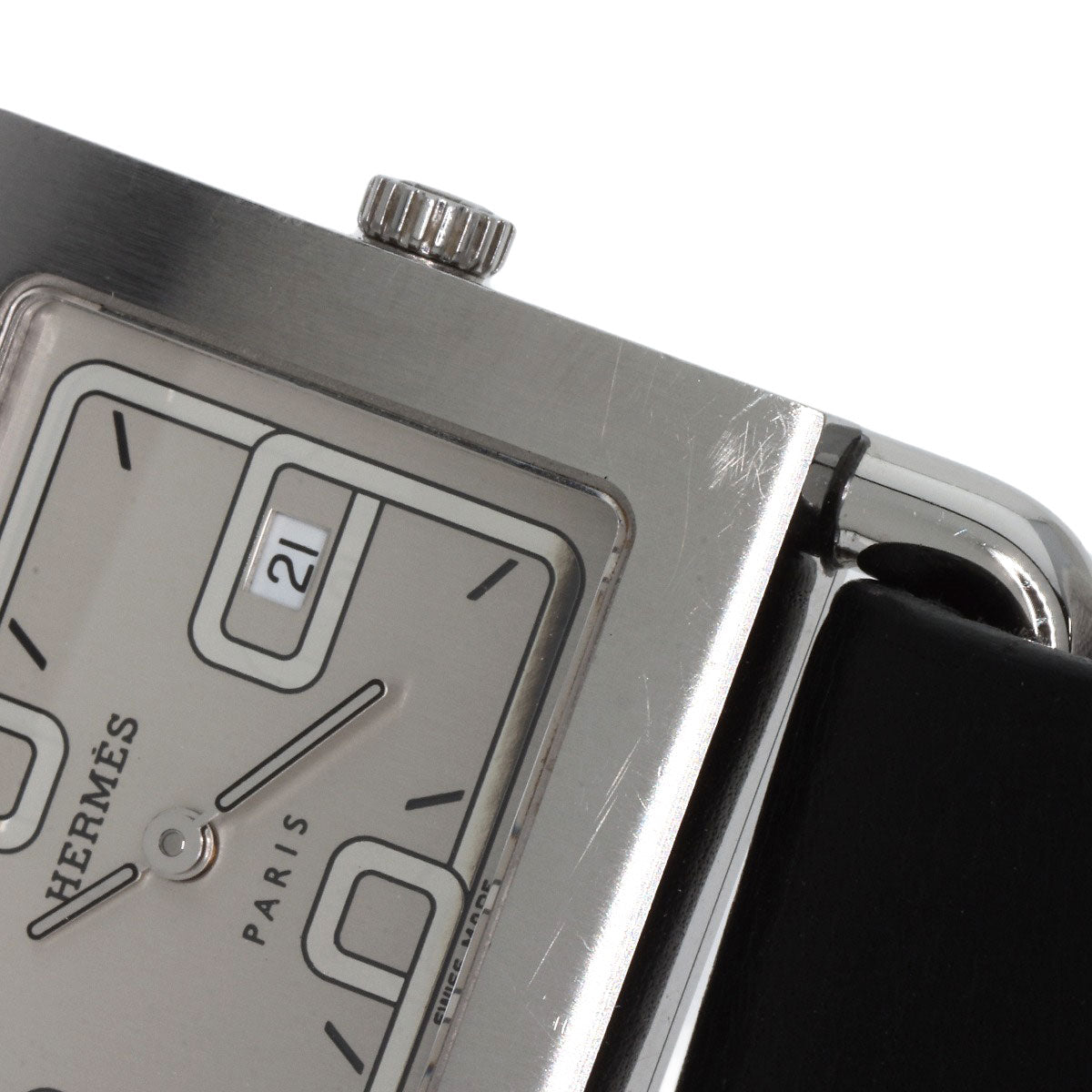 HERMES Watches Quartz BA1.510 Stainless Steel Silver Valenia Silver dial