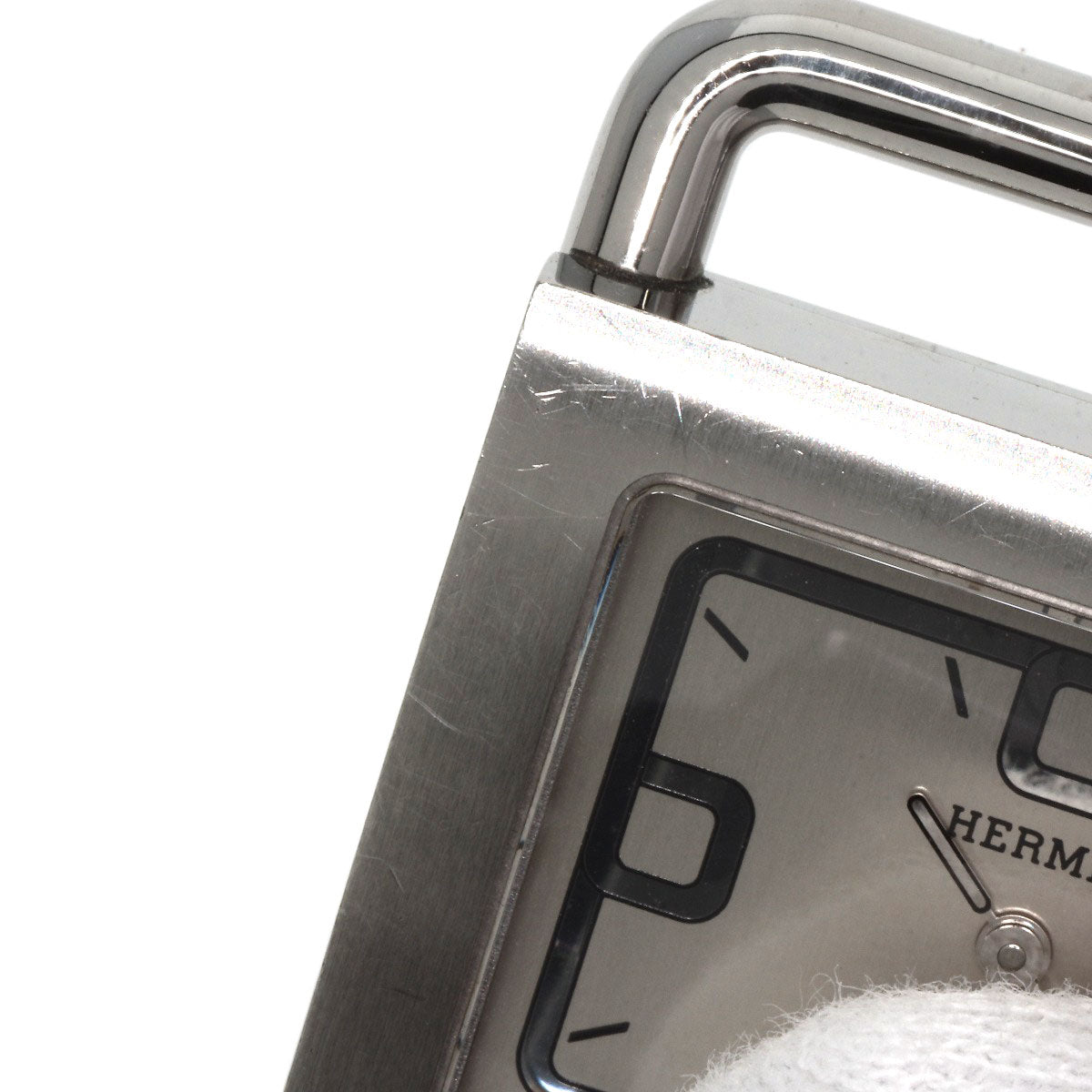 HERMES Watches Quartz BA1.510 Stainless Steel Silver Valenia Silver dial