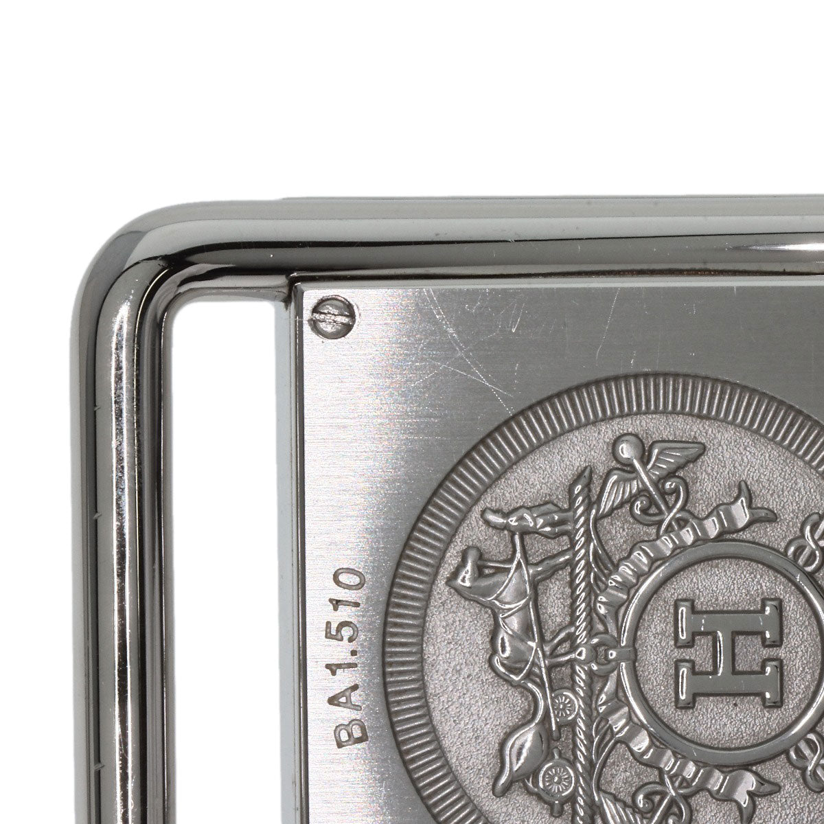 HERMES Watches Quartz BA1.510 Stainless Steel Silver Valenia Silver dial
