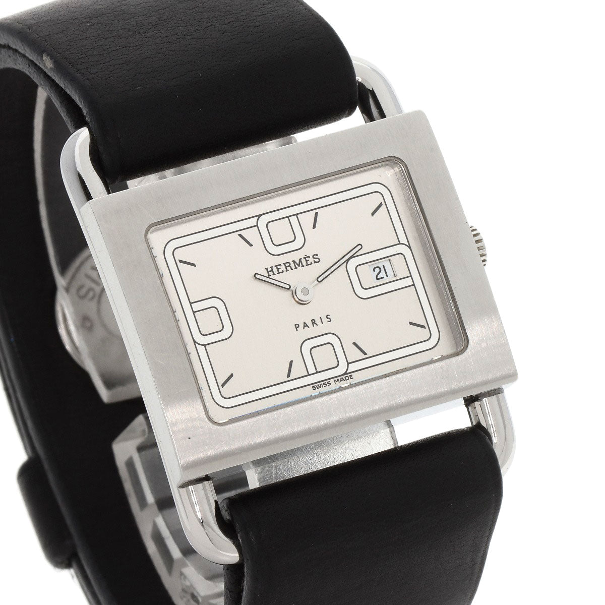 HERMES Watches Quartz BA1.510 Stainless Steel Silver Valenia Silver dial