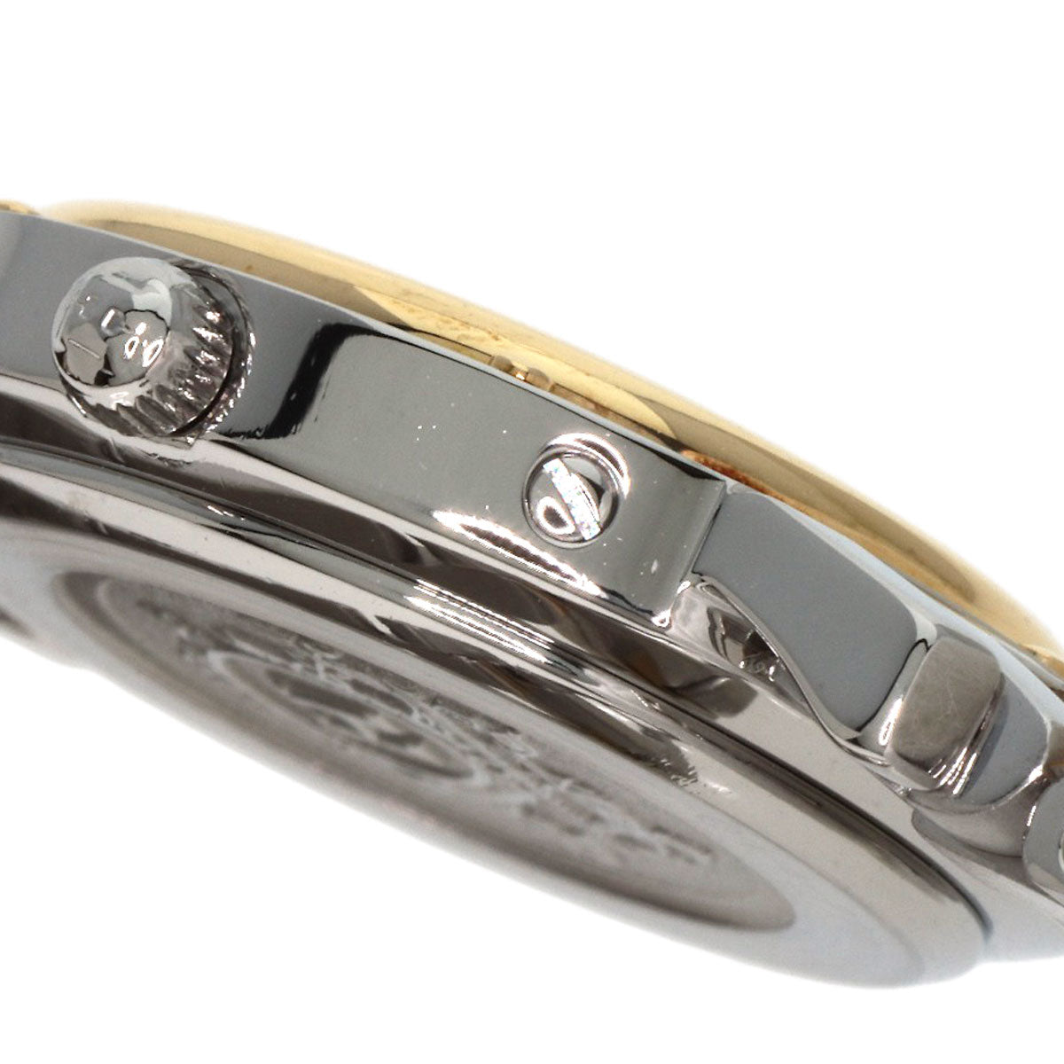 HERMES Watches Quartz CL4.220 Stainless Steel gold Clipper black dial