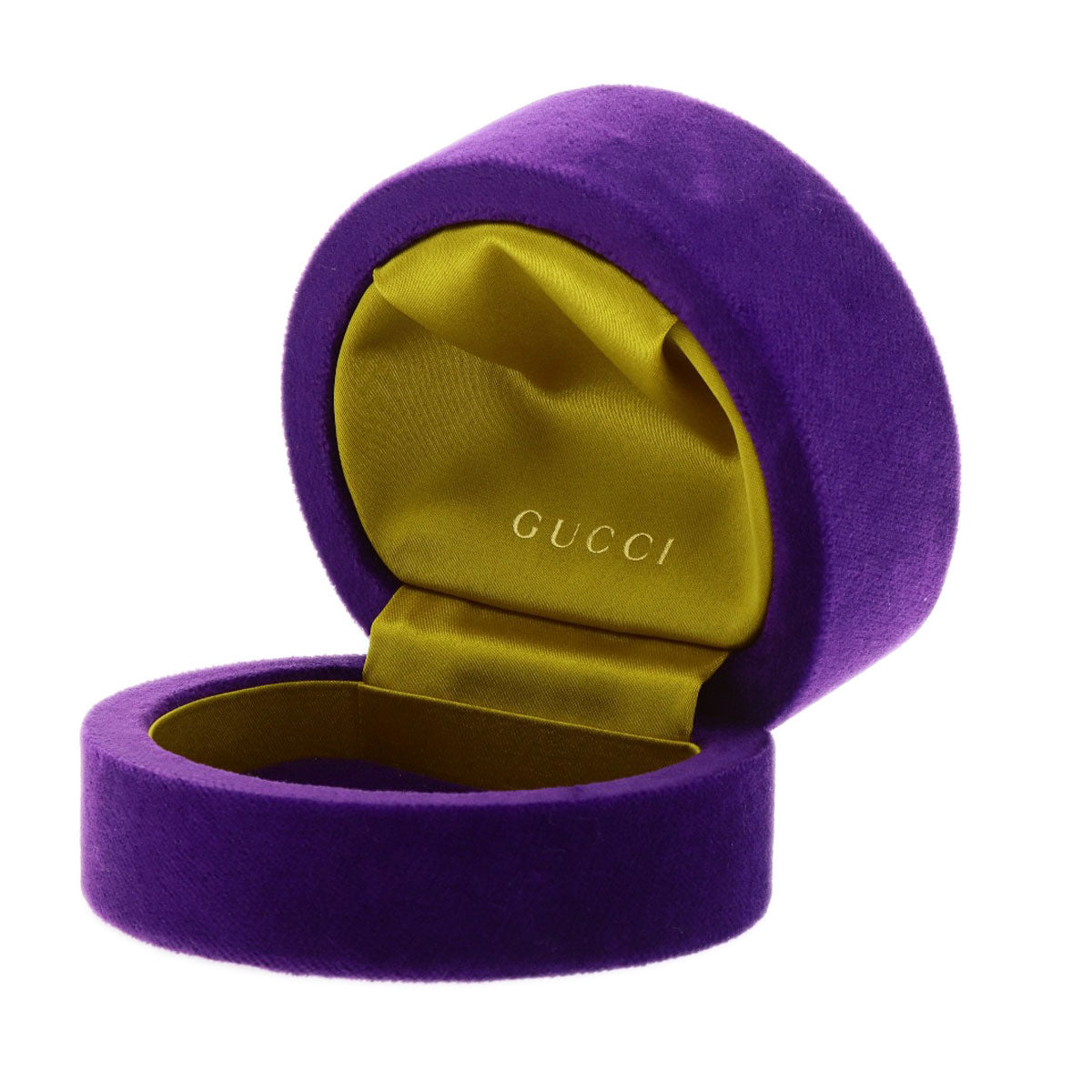 GUCCI Ring 18K Yellow Gold gold GG Running x Diamond #9 Women Used