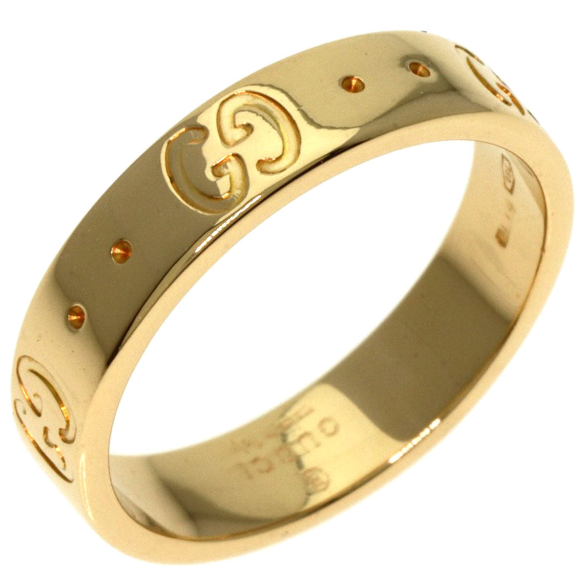 GUCCI Ring 18K Yellow Gold gold Icon # 9
