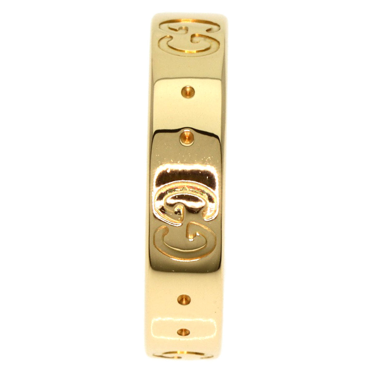 GUCCI Ring 18K Yellow Gold gold Icon # 9