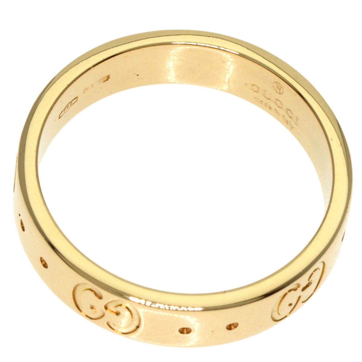 GUCCI Ring 18K Yellow Gold gold Icon # 9