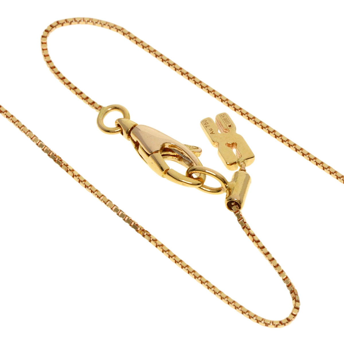 GUCCI Necklace 18K Pink Gold gold Infinity