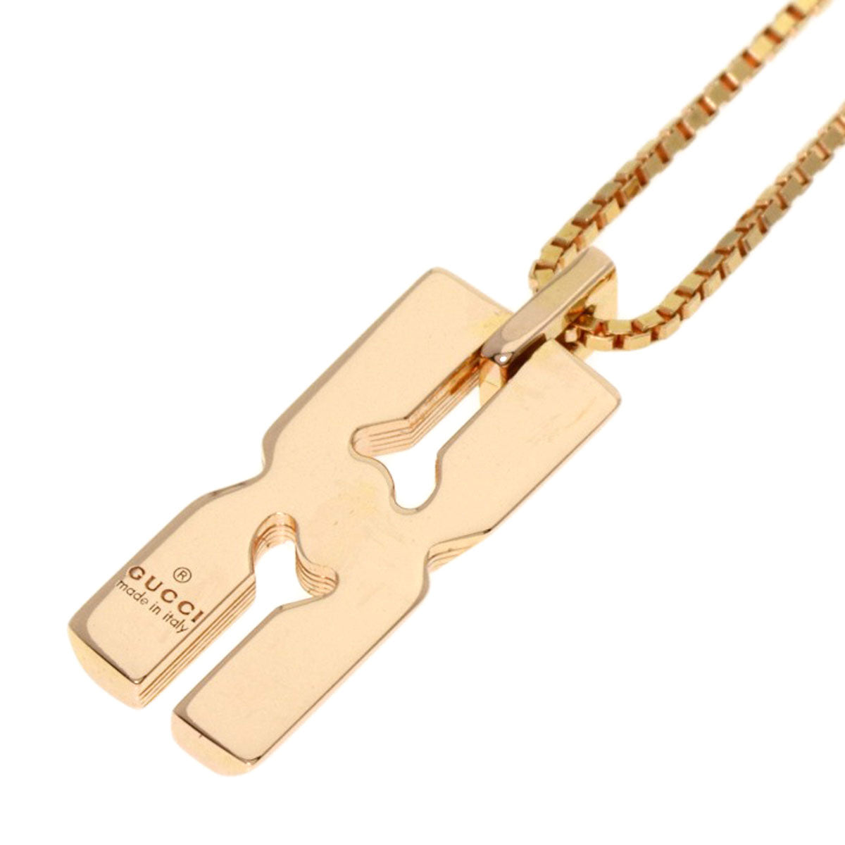 GUCCI Necklace 18K Pink Gold gold Infinity