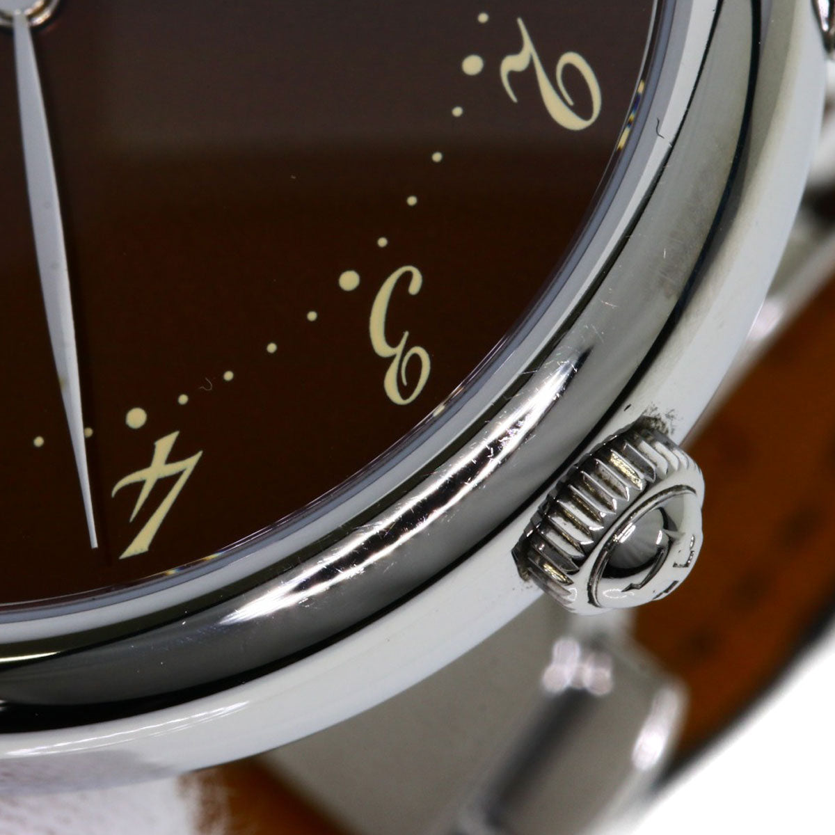 HERMES Watches Mechanical Automatic AR4.810 Stainless Steel Silver Arceau Brown dial