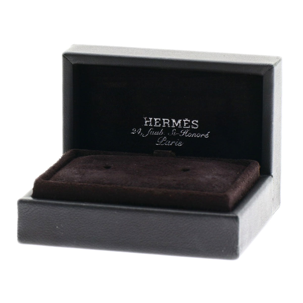 HERMES Pierce 18K Pink Gold gold Chene Dunkle Farandor TPM