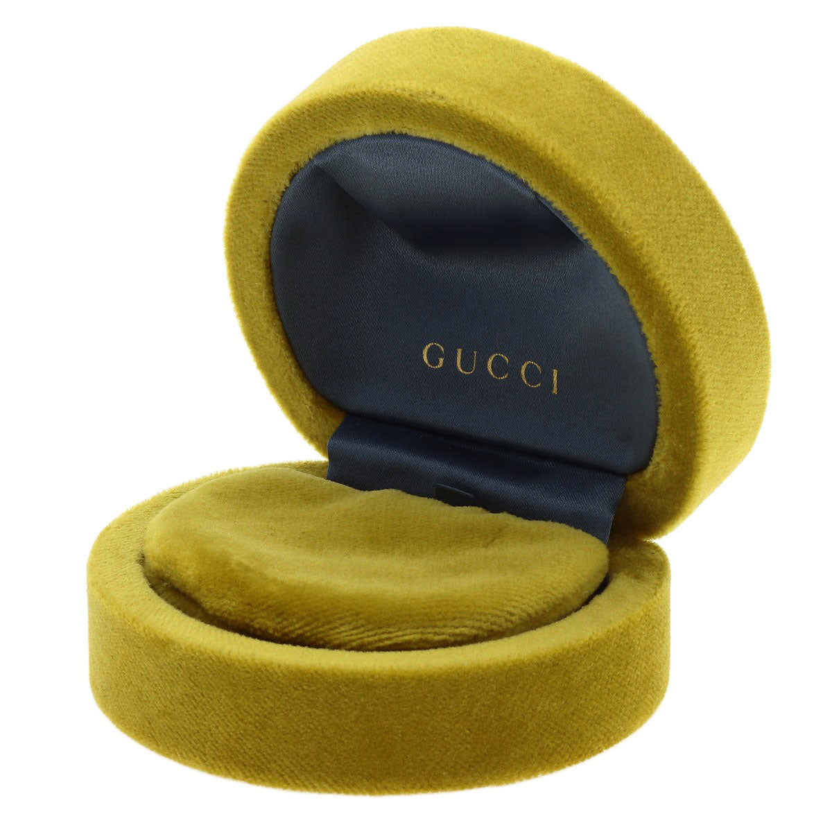 GUCCI Pierce 18K Yellow Gold gold GG running studs