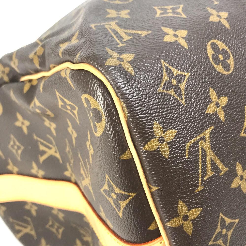 LOUIS VUITTON Boston Duffel bag Ｍ41418 Monogram canvas Brown Travel Bag Shoulder Bag Handbag Keepall bandouliere45