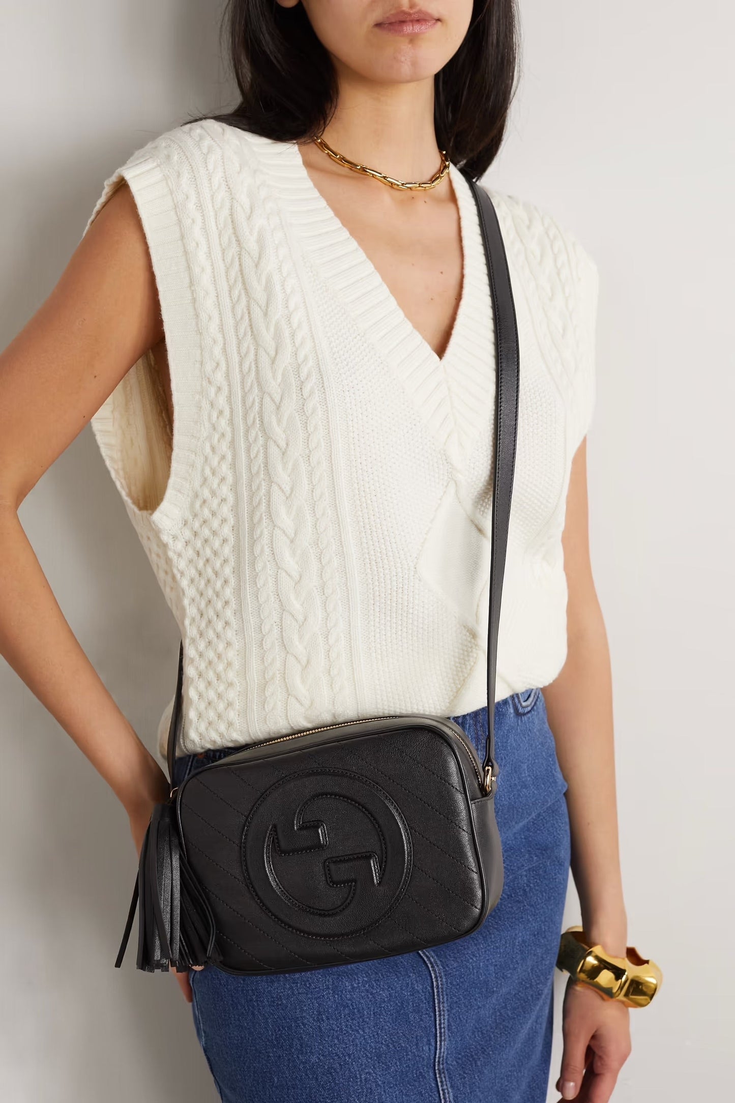 Gucci Black Small Blondie Shoulder Bag (RRP £1380)