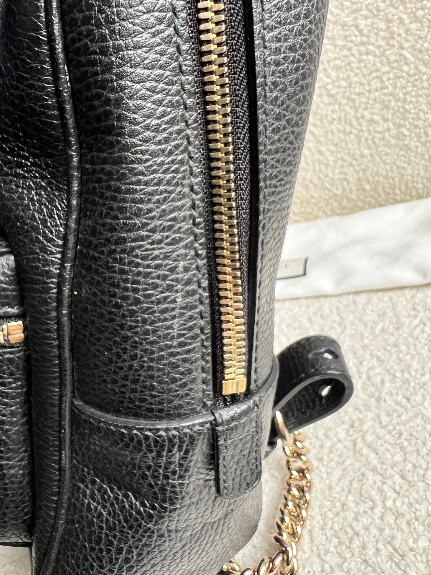 Gucci GG Black Soho Backpack