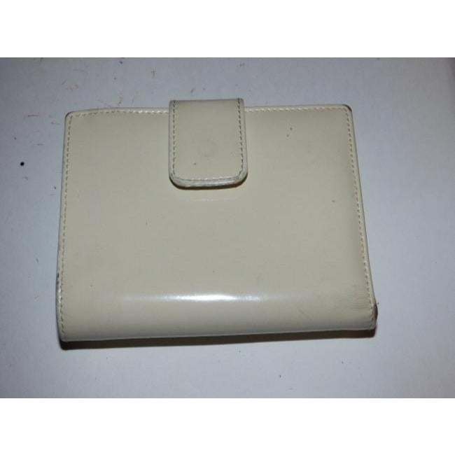 Gucci Ivory Patent Leather Tom Ford Era Tri Fold Wallet